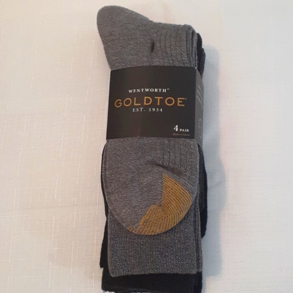Gold Toe Underwear & Socks Nwt Wentworth Goldtoe Dress Socks 4 Pack